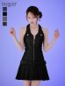 ブラックデニム モデル：ゆめ　身長：160cm　着用サイズ：Sサイズ