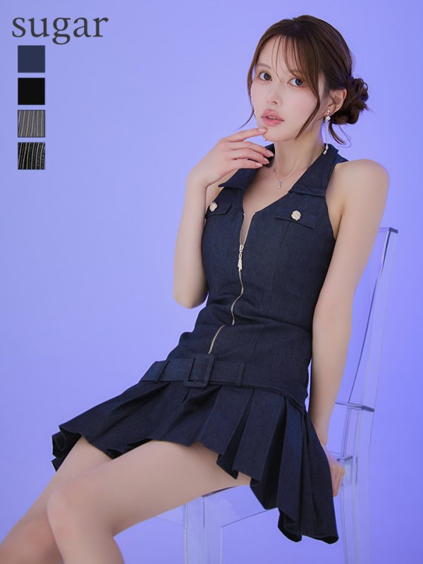 インディゴデニム モデル：ゆめ　身長：160cm　着用サイズ：Sサイズ