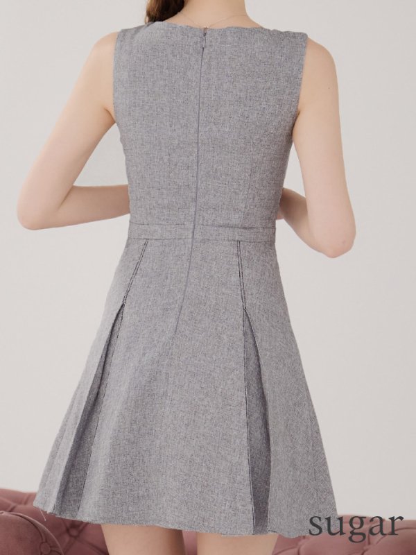 グレー モデル：ゆめ　身長：160cm　着用サイズ：Sサイズ