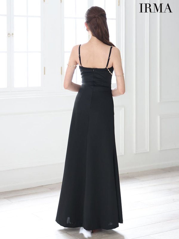 ブラック モデル：あみ　身長：163cm　着用サイズ：Sサイズ