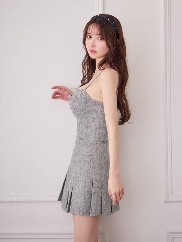 グレー モデル：ゆめ　身長：160cm　着用サイズ：Sサイズ