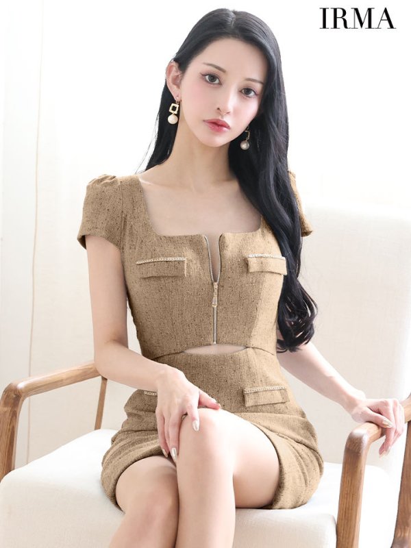 モカムース　モデル：まおちゃる　身長：158cm　着用サイズ：Sサイズ