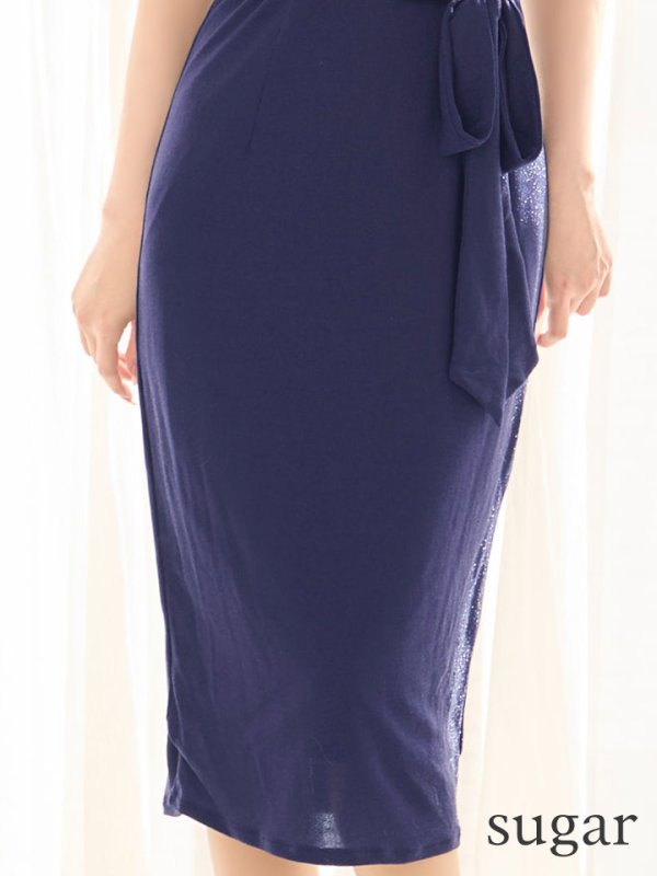 パープルネイビー　モデル：ゆりお　身長：165cm　着用サイズ：Sサイズ