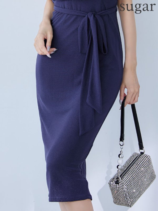 パープルネイビー モデル：まおちゃる　身長：158cm:Sサイズ