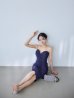 パープルネイビー モデル：まおちゃる　身長：158cm:Sサイズ