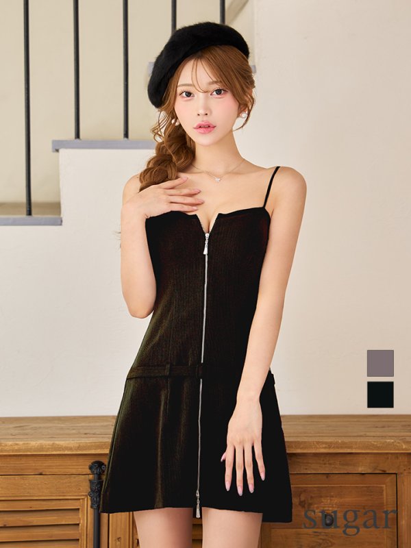 ブラック　モデル：るりぴ　身長：165cm　着用サイズ：Sサイズ