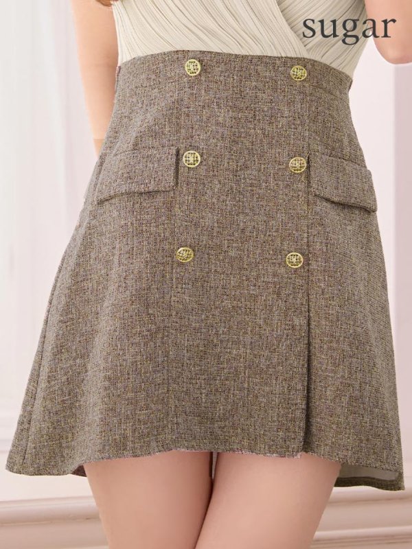 ベージュxモカ モデル：まりん　身長：164cm　着用サイズ：Sサイズ