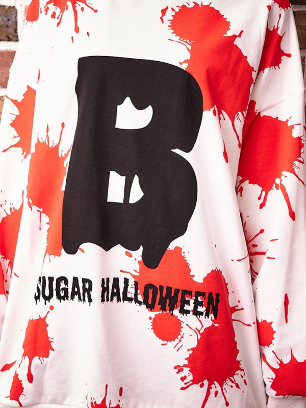 画像7: 【SALE!!】【即日発送】【ハロウィン】Myブラッドタイプ主張！インパクト大血液型トレーナーコスプレ「jSB1607」[HC03]