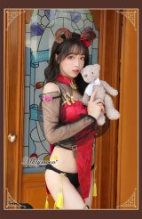 【即日発送】チャイナベア《ハロウィンコスプレ5点セット》【Dreamy Doll/ドリーミードール】【フリーサイズ/1カラー】[HC02]