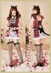 画像6: 【即日発送】【クリスマスコスプレ9-10点セット】【Malymoon/マリームーン】2タイプ猫耳チェックサンタ【フリーサイズ/1カラー】[YMT]
