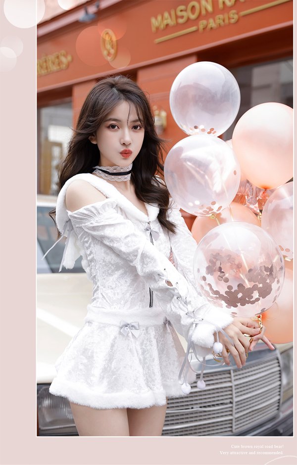 画像5: 【即日発送】ロングスリーブキャットエンジェル【マリームーン】【ハロウィンコスプレ4点セット】【フリーサイズ/1カラー】[HC03]