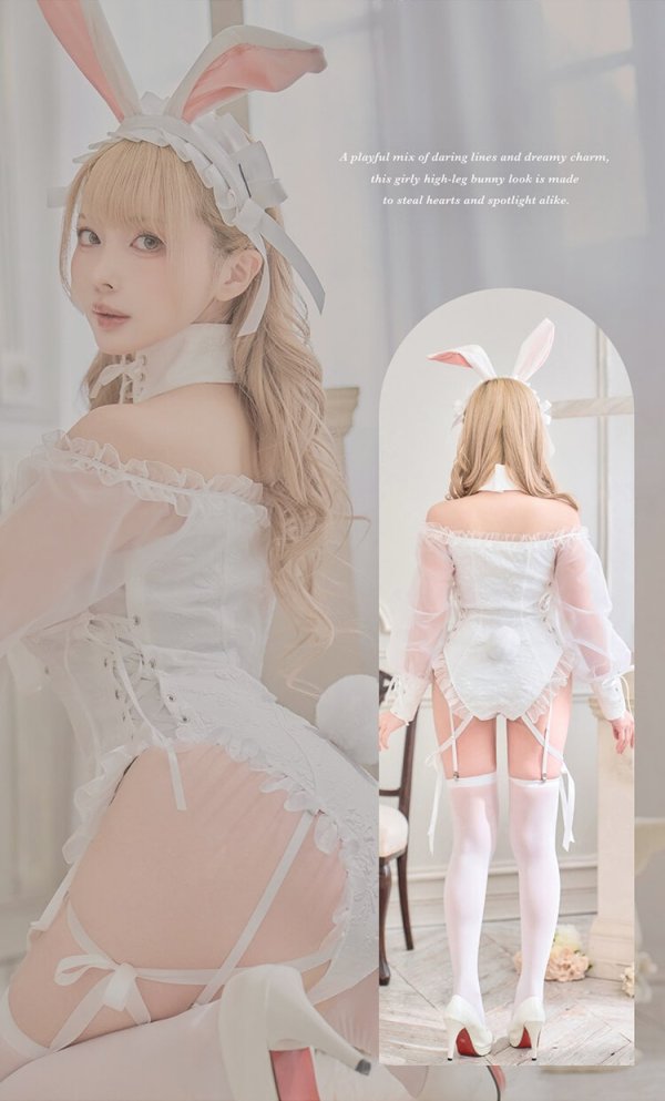 ホワイト モデル身長:161cm 着用サイズ:Fサイズ