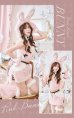ピンク　モデル身長：161cm　着用サイズ：Fサイズ