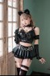 ブラック　モデル身長：161cm　着用サイズ：Fサイズ