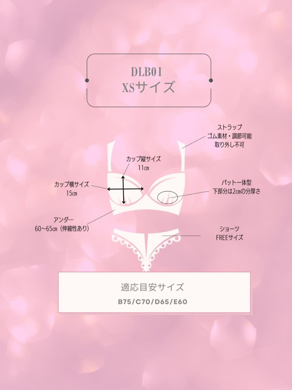 画像11: 【Deco Lingerie/ デコランジェリー】 Deco Lingerie Babydoll 01/ ランジェリー/ 4点セット[OF05]