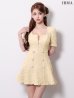 クリームイエロー モデル：ももか　身長：156cm　着用サイズ：XSサイズ