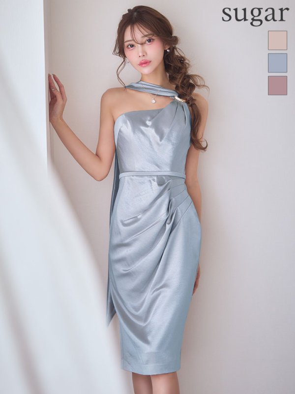 ブルーグレー　モデル：るりぴ　身長：165cm　着用サイズ：Sサイズ