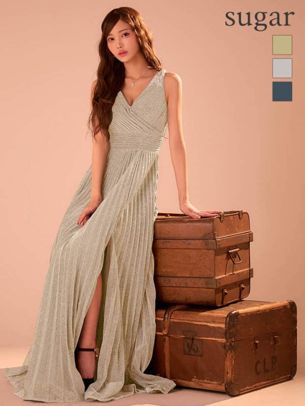 シャンパン モデル：るりぴ　身長：165cm　着用サイズ：Sサイズ