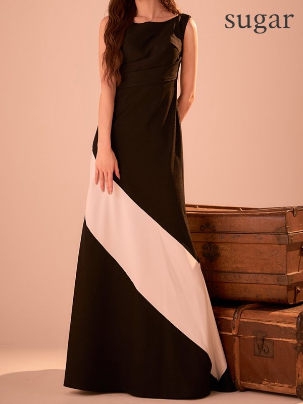 ブラック　モデル：るりぴ　身長：165cm　着用サイズ：Sサイズ