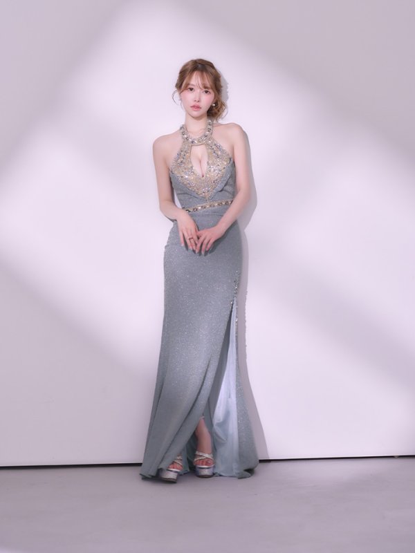 アイリスグレー　モデル：ゆめ　身長：160cm　着用サイズ：Sサイズ