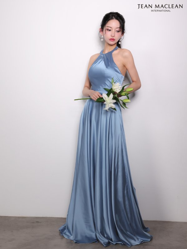 アースブルー　モデル：まおちゃる　身長：158cm　着用サイズ：Mサイズ