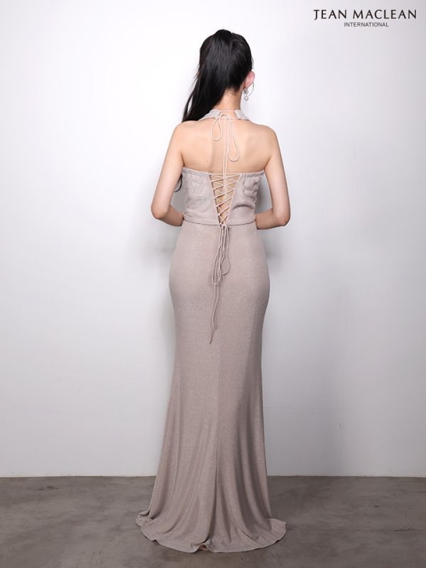 シャンパンローズ　モデル：まおちゃる　身長：158cm　着用サイズ：Mサイズ