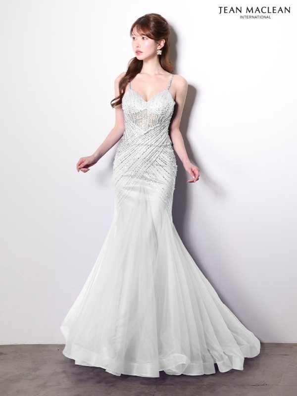 ホワイト　モデル：ゆめ　身長：160cm　着用サイズ：Mサイズ