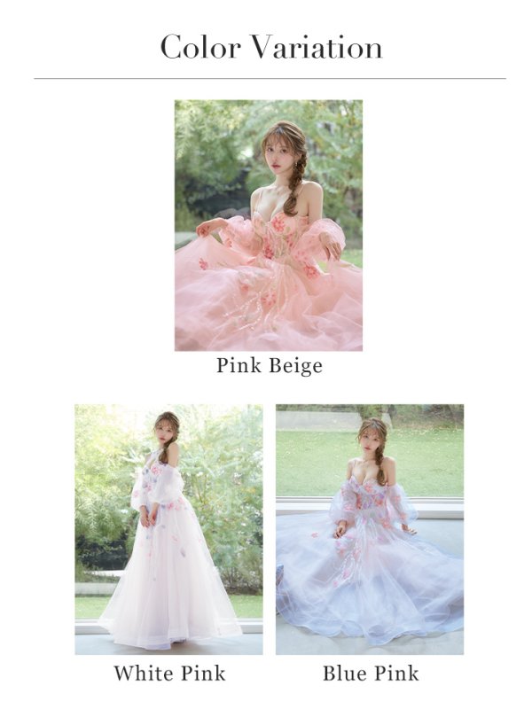 ホワイト　モデル：ゆめ　身長：160cm　着用サイズ：Mサイズ