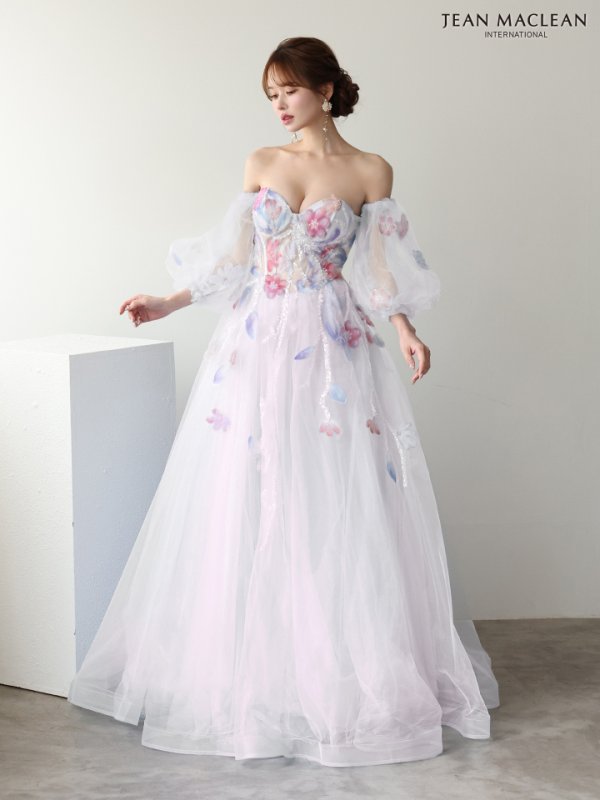 ホワイト　モデル：ゆめ　身長：160cm　着用サイズ：Mサイズ