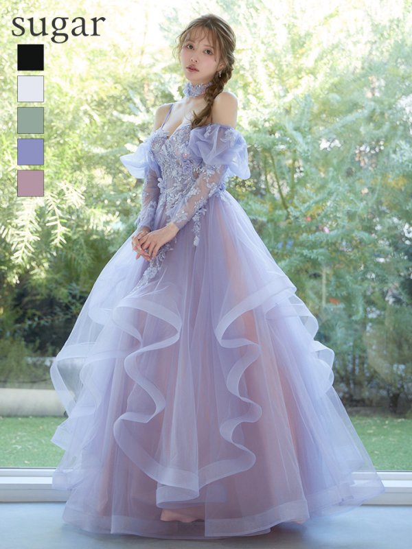 ラベンダー　モデル：ゆめ　身長：160cm　着用サイズ：Sサイズ