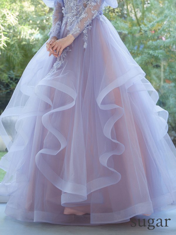 ラベンダー　モデル：ゆめ　身長：160cm　着用サイズ：Sサイズ