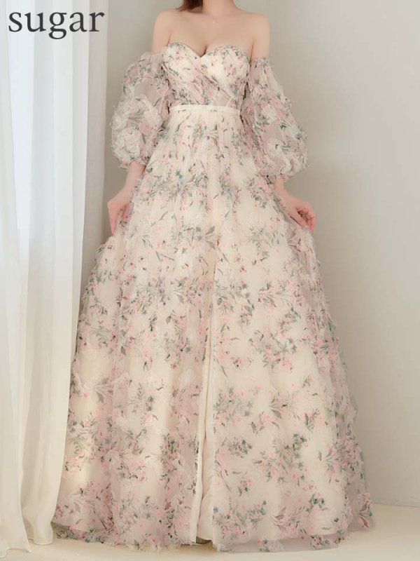 クリーム　モデル：れみ　身長：163cm　着用サイズ：Sサイズ