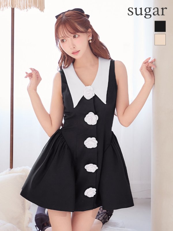 ブラック　モデル：三上悠亜　身長：159cm　着用サイズ：Sサイズ