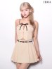 ベージュ　モデル：如月れい　身長：156cm　着用サイズ：Sサイズ