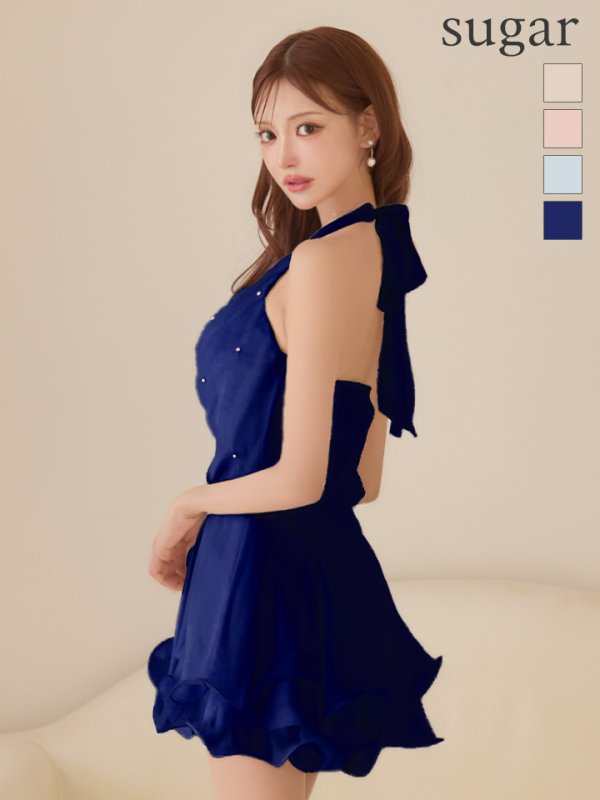 パープルネイビー モデル：明日花キララ　身長：162cm 着用サイズ：Sサイズ