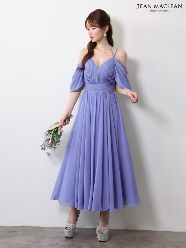 パールブルー　モデル：ゆめ　身長：160cm　着用サイズ：Sサイズ