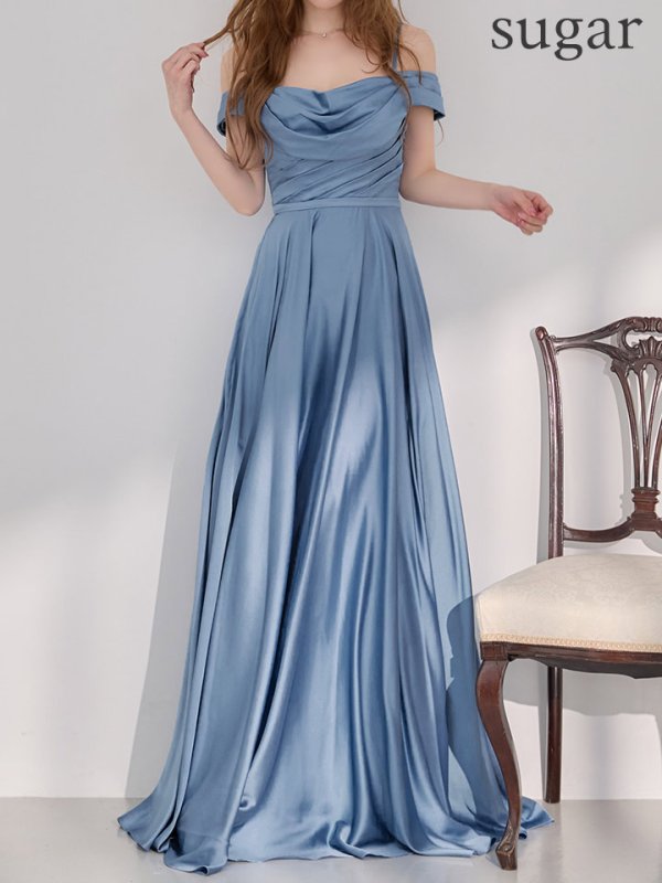 アースブルー　モデル：ゆめ　身長：160cm　着用サイズ：Sサイズ