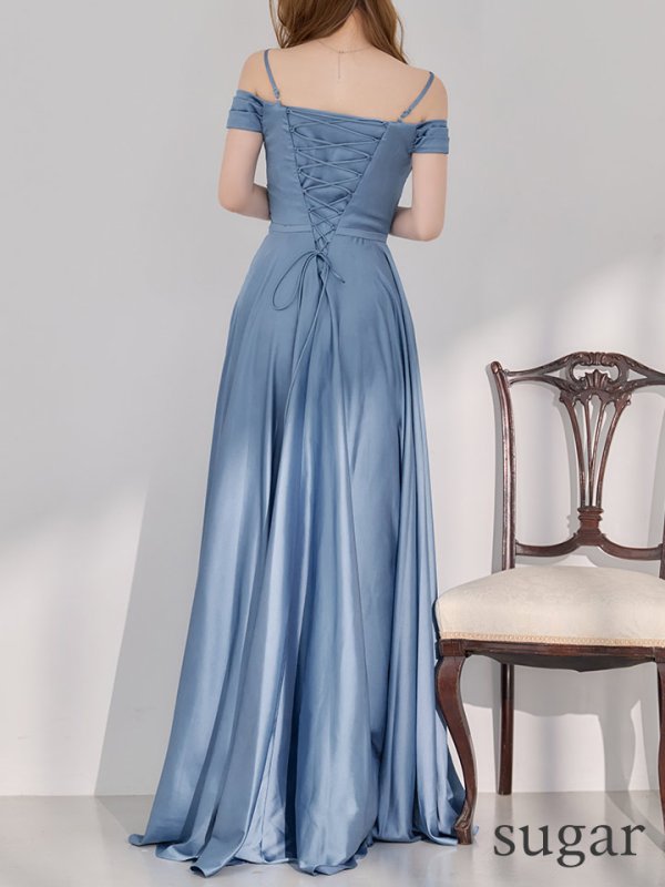 アースブルー　モデル：ゆめ　身長：160cm　着用サイズ：Sサイズ