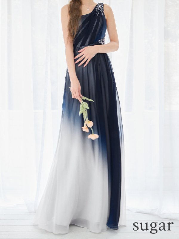 ネイビー　モデル：るりぴ　身長：165cm　着用サイズ：Sサイズ