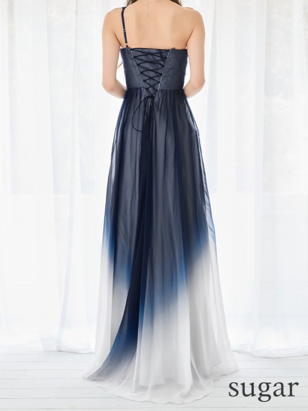 ネイビー　モデル：るりぴ　身長：165cm　着用サイズ：Sサイズ