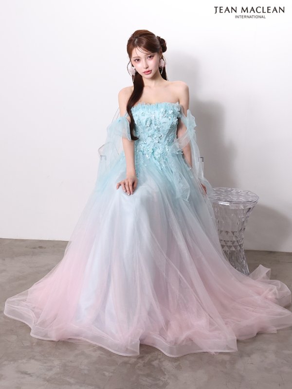 ブルーピンク　モデル：ももか　身長：156cm　着用サイズ：Mサイズ