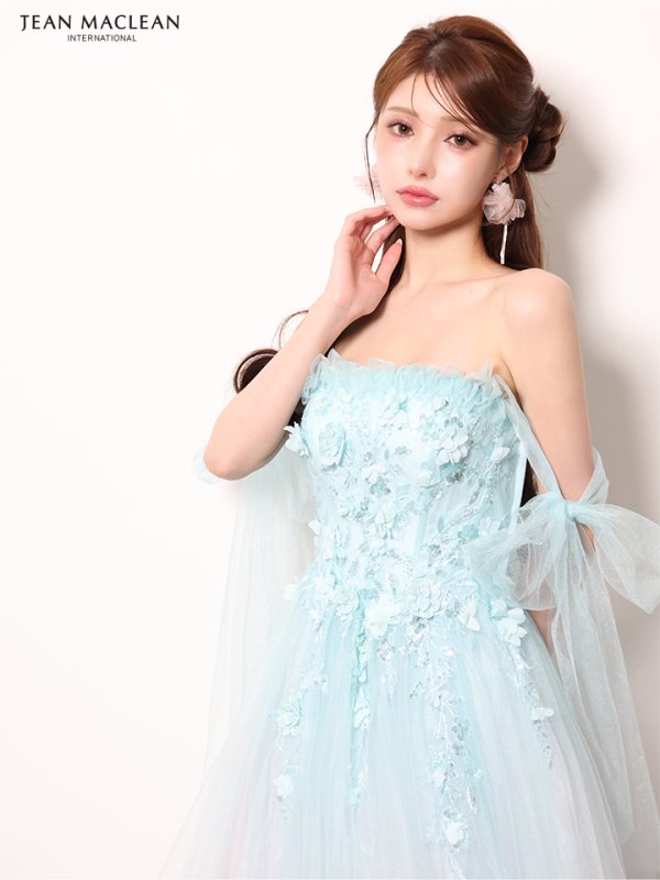 ブルーピンク　モデル：ももか　身長：156cm　着用サイズ：Mサイズ