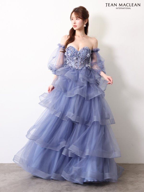 ブルー　モデル：ゆめ　身長：160cm　着用サイズ：Mサイズ