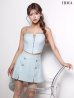 ライトブルー　モデル：如月れい　身長：156cm　着用サイズ：Sサイズ