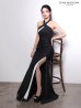 ブラック モデル：まおちゃる　身長：158cm　着用サイズ：Mサイズ