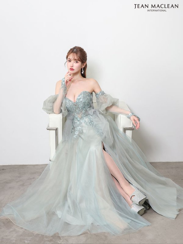 サージグリーン　モデル：ゆめ　身長：160cm　着用サイズ：Sサイズ