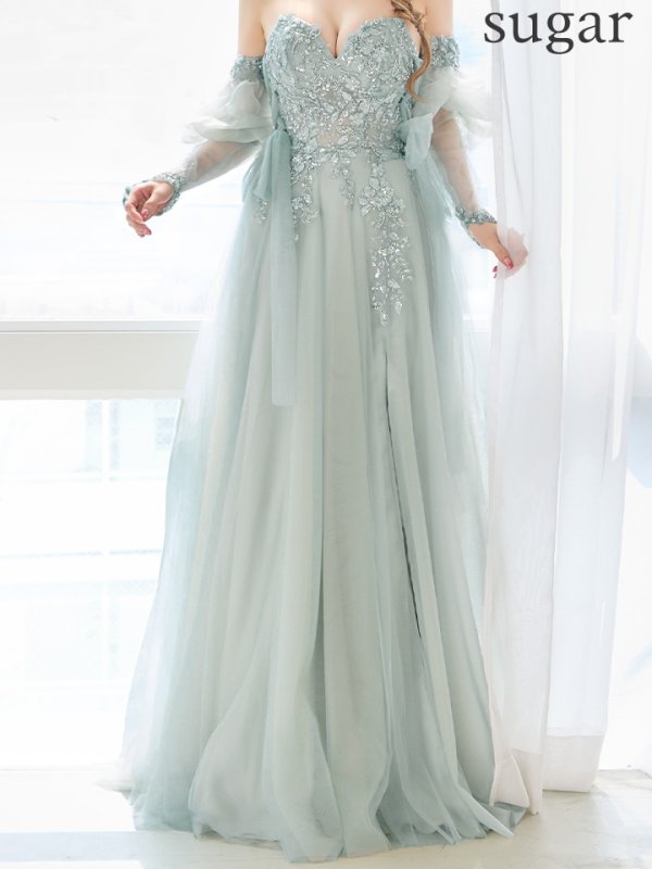 サージグリーン　モデル：ゆめ　身長：160cm　着用サイズ：Sサイズ