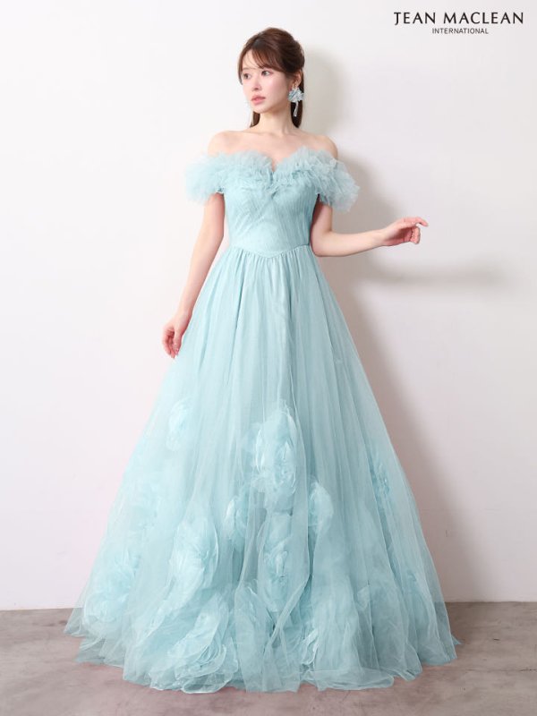 ブルー　モデル：ゆめ　身長：160cm　着用サイズ：Sサイズ