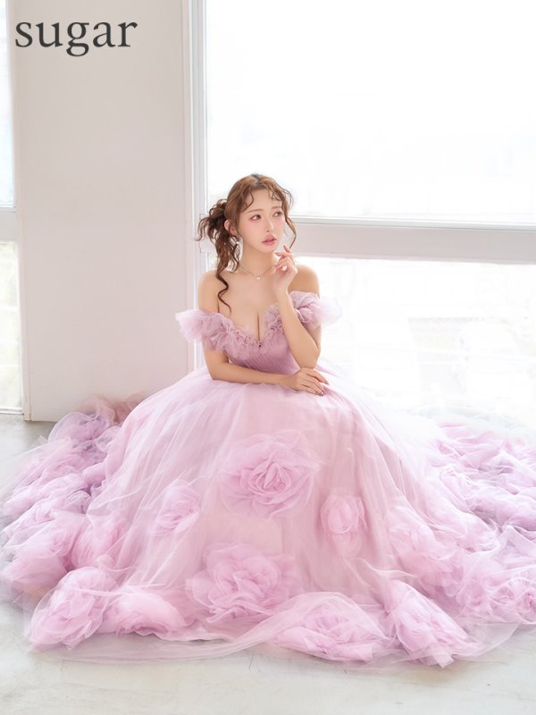 ピンク モデル：りな　身長：160cm　着用サイズ：Sサイズ