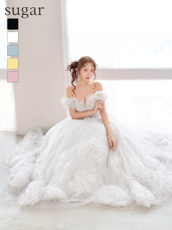 ホワイト モデル：りな　身長：160cm　着用サイズ：Sサイズ